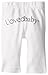 L'ovedbaby Unisex-Baby Newborn Organic Signature Pants, White, 3/6 Months