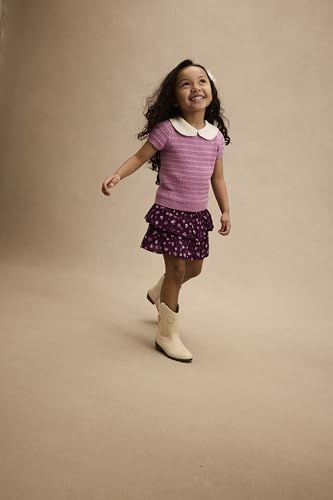 Gymboree Baby Girls' and Toddler Short Sleeve Pullover Sweater4