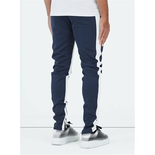 Mens Athletic Track Pants Ankle Zipper Slim Fit Jogger Sweatpants Casual Workout Running Bottom with Pockets3