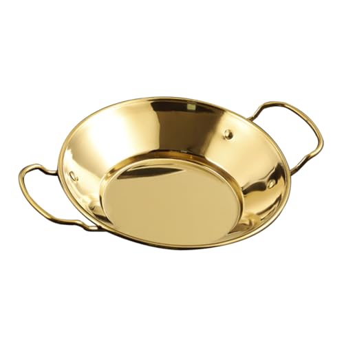 Hemobllo Olla de Acero Inoxidable para Cocina Olla Multiusos para Guisos y Cocción Prolongada Resistente Asas Dobles Protectoras para Seguridad Cocinas de Gas Inducción