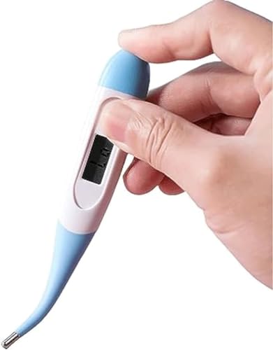 Jirrtcoペット用 電子体温計 温度計 犬体温計 直腸 猫体温計 いぬ ねこ 先端やわらか仕様で安全 検温しやすい 防水タイプ 測定精度:±0.1℃ 電池交換可能