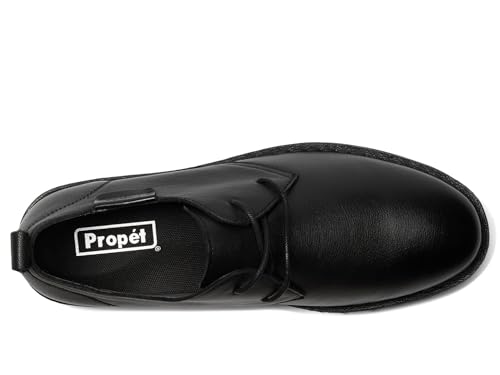 Image of Propet Mens Finn Oxford Casual Shoes - Black