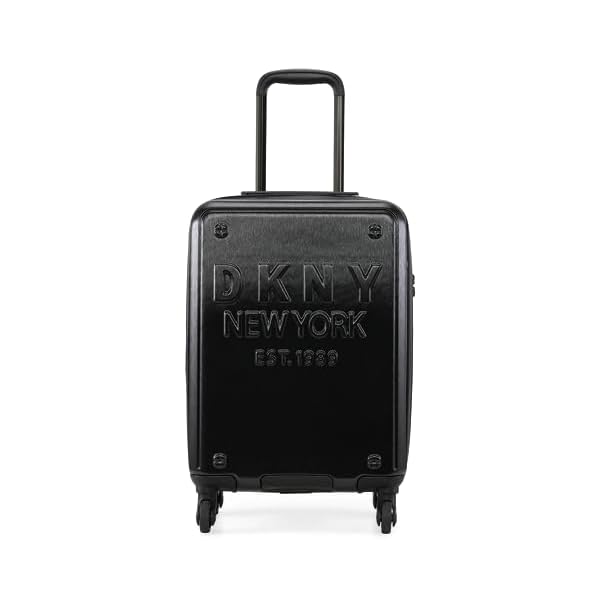 DKNY-New-Yorker-BLACK-color-ABS-Material-Hard-Luggage-20-Inch-Suitcases-BLACK-20-Inch DKNY New Yorker BLACK color ABS Material Hard Luggage 20 Inch Suitcases (BLACK, 20-Inch)