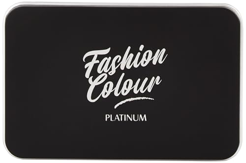 Image of Fashion Colour Platinum Perfect Match Face Powder With Mirror + Powder Puff | Velvety Formula | Matte Finish | Upto 11 hrs of Lightweight Coverage(FC15, 10g)