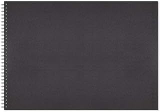 Artgecko Classy Sketchbook A2 Landscape - 80 Pages (40 Sheets) 150gsm White Cartridge Paper