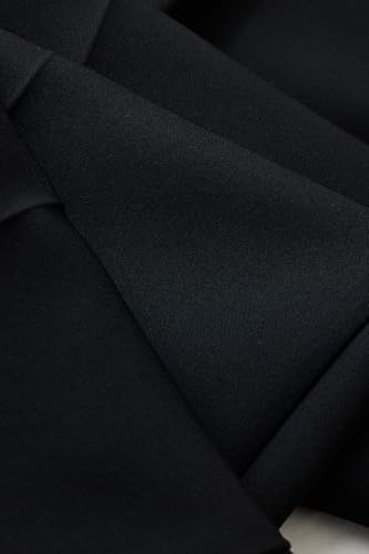 Image of SNITCH Men Casual Trousers | Relaxed Fit with Turned-Up Cuffs & Solid Pattern | Cotton Blend Fabric with Medium Stretch for Summer & Everyday Wear