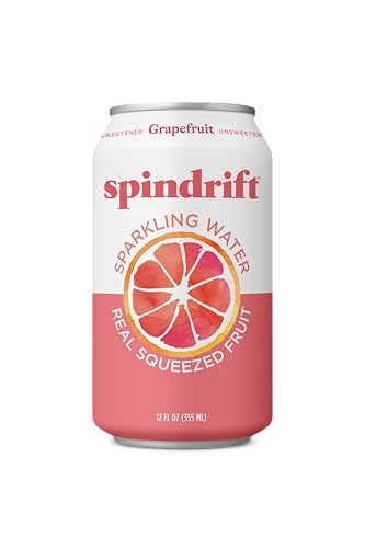 Spindrift Sparkling Water, Grapefruit, 12 Fl Oz