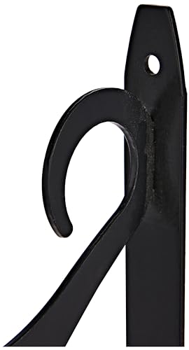Knape & Vogt Decorative Shelf Bracket, Metal, Black - Image 3