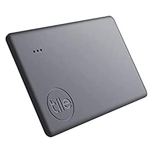 Tile Slim (2020) 1-pack - Slim & Sleek Bluetooth Tracker, Item Locator and Finder for Wallets, Passports and Electronic Devices and More; Waterproof with Built-in 3 year battery