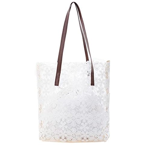 Bag Ladies Capacity Handbag Shopping Bag Shoulder Lace Large Messenger Bags Cover