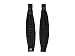 Fjallraven - Kanken Mini Shoulder Pads for Backpacks, Black