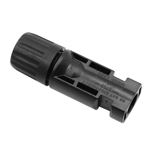 ieron Solarpanel-Steckverbinder-Set, 20 Paar männliche/weibliche Kabelverbinder für 2,5/4/6 mm² Kabel, wasserdichtes PV-Steckverbinder-Set mit Solarschlüssel