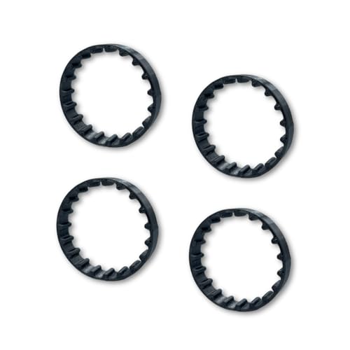 4 Cinghie di Ricambio di Alta qualità per INTEX ZX300 - Kit Riparazione Ricambi Cinghia Accessori Sostituzione Manutenzione Robot Aspirapolvere Pulitore Automatico Piscina