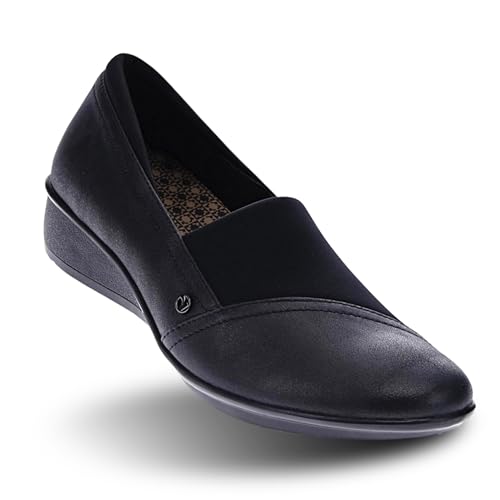 Image of Revere Naples Women's Stretch Loafers - Comfortable Bunion-Friendly Design with Arch Support and Custom Fit
