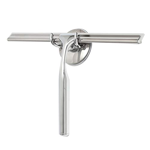 Preisvergleich Produktbild heacker Badezimmer Dusche Squeegee Spiegel-Schirm-Glasfensterwischer-Rei... + Saugnapf Haken Hängen