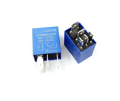 Relais 3735906U1010 12VDC 20A 5PIN lot de 10 pièces pour électronique