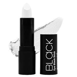 White Face Paint Stick – 3.8g Halloween Face Body Eye Paint Skeleton Ghost Skull Cosplay Costume Professional SFX Corpse Special Effects Makeup Kit for Adults Kids Full Coverage Skin Paints