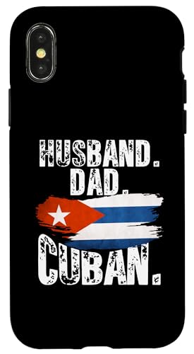 Cuba Flag Pride DNA Cuban Husband Dad Love Proud Fathers Day �X�}�z�P�[�X iPhone X/XS �p