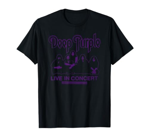 Deep Purple Live In Concert Camiseta