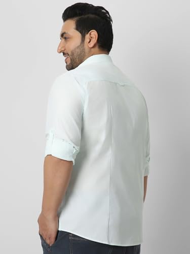 Image of Urbano Plus Men's Cotton Full Sleeve Regular Fit Casual Solid Shirt
