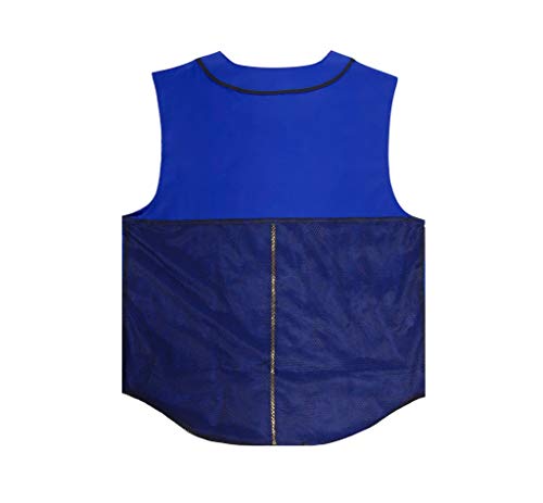 Image of King Midas Empire Barber Vest, Men's Hair Water And Water Repellent Vest For Barbers