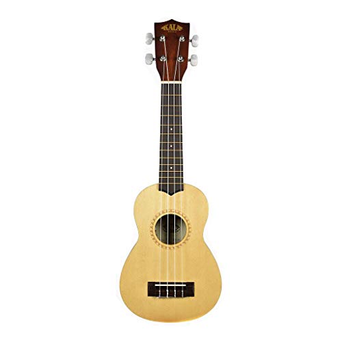 Kala Soprano Satin Spruce Top Ukulele with Rosette (Natural Satin) (KA-15S-S)+ Snark SN6X Clip-On Ukulele Tuner, GSA70B… - Les Beatles, Paul McCartney, John Lennon, RIngo Starr, George Harrison Kala Soprano Satin Spruce Top Ukulele with Rosette (Natural Satin) (KA-15S-S)+ Snark SN6X Clip-On Ukulele Tuner, GSA70B… – Image 5