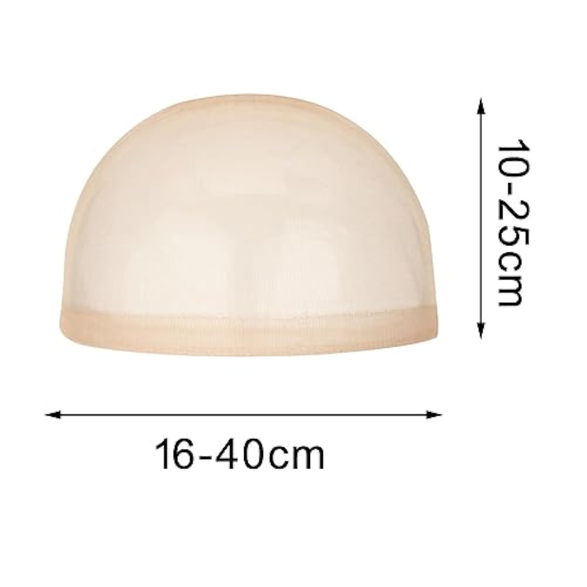 Nylon Invisible Wig Cap for Cosplay, Pack of 3