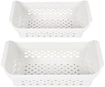 KUAFU 2 X 5304512718 24.5" Panier de rangement Compatible avec Frigidaire Coffre congélateur Organisateur Bins Accessoires de rangement