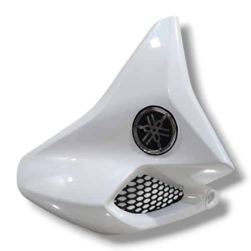 Image of Premium Accessories Compatible with FZ V2 TPFC Opal White Bike | Stylish Durable Motorcycle Parts Upgrade Kit Heavy Duty Protection Styling Performance Accessories