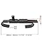 QWORK Heavy Duty Steel Cargo Door Lock, 9.8