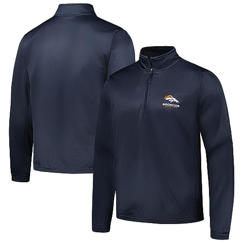 Image of Dunbrooke Men's Royal Buffalo Bills All-Star Tech Quarter-Zip Top