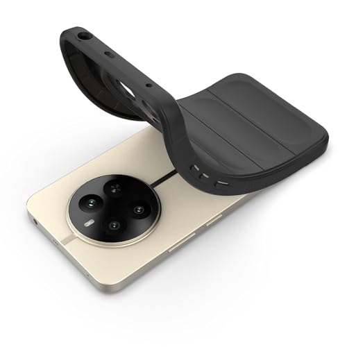 Image of Glasgow Liquid Silicone Back Case Cover Compatible with [ Realme P1 5G ] Back Case Cover |Premium Finish | Luxury | Soft Style | Camera Protection | ZED-Black