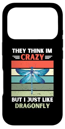 ���B���e�[�W They Think Im Crazy But I Just Like Dragonfly Lover �X�}�z�P�[�X iPhone 17 Pro �p
