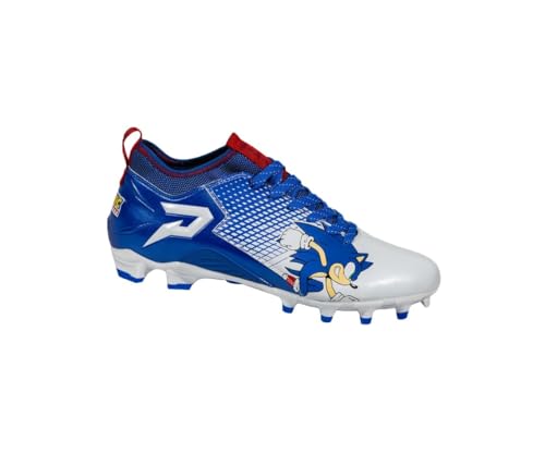 Phenom Elite Sonic The Hedgehog Football Cleats - Quantum Speed