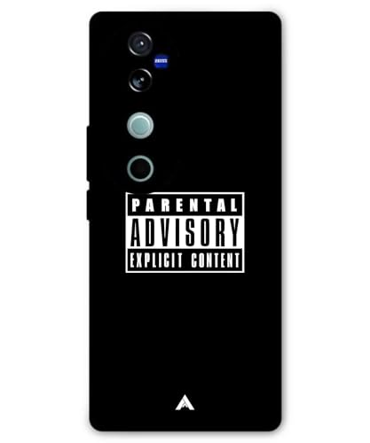 Image of Premium Explicit Case for Vivo v40 Pro Soft-Touch Metal TPU Back Cover, Shockproof, Designer, Aesthetic Mobile Phone Case (Glossy Finish)