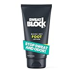 SweatBlock Antiperspirant Foot Lotion for Men & Women - Quick-Dry Hyperhidrosis Aid to Stop Excessive Sweating - Reduce Foot Odor - Non-Irritating - Dermatologist Tested - Travel Size 1.69 fl oz