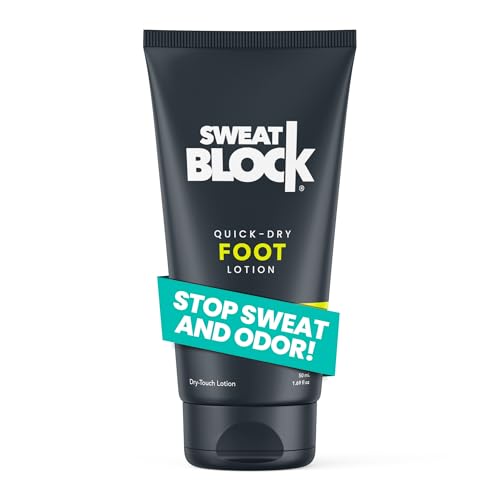 SweatBlock Quick Dry Feet Antiperspirant Lotion