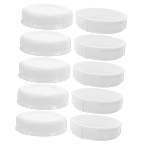10Pcs Bottle Sealing Caps Milk Bottle Lids for Storage and Easy Use for Breastfeeding Routine Reliable Material