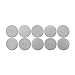 GoToTags Blank White On-Metal NFC Sticker - NTAG213 - Circle - 30 mm - 10 Pack
