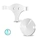 ALLICAVER Compatible Wall Mount Tp-Link Deco M9, Sturdy Metal Made Mount Stand Holder Compatible Tp-Link Deco M9 Mesh WiFi. (1-Pack)