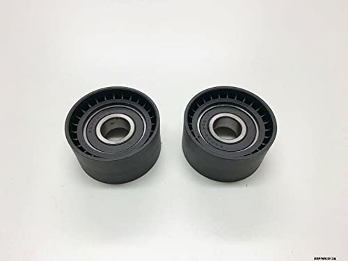 2 poulies de renvoi serpentine pour supprimer le bruit de courroie Jeep Grand Cherokee 3.0
