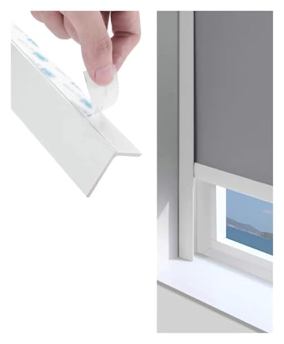 Blocage de la lumière des fenêtres sans interstice grâce aux profilés PVC amovibles