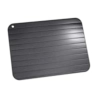 Zwenjuan Schnelles Auftautablett,Auftaubrett,Auftautablett für Gefrorenes Fleisch,Auftauplatten Auftauen Tablett zum Schmelzen von Fleisch Effizientes Auftauen von Fleisch und Gemüse 29.5 * 20.8mm