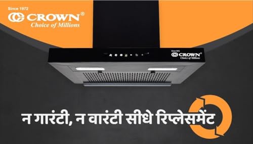 Crown-Euphoria-60-Kitchen-Chimney-1350-m3hr-with-Auto-Clean-Technology-Fully-Concealed-Motor-Black