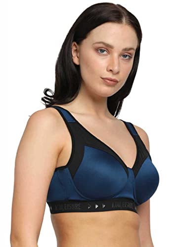 Image of Lovable Women's Polyester Lightly Padded Wire Free Modern Sports Bra