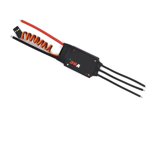ESC 30A brushless con UBEC integrado que estabiliza el vuelo de drones multieje