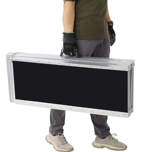 Rampas para autos, rampas de carga, rampas de aluminio portátiles y plegables, para escalones, camionetas y puertas, capacidad de 600 libras miniatura 3