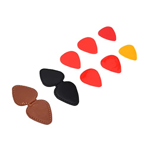 Support de médiator pour guitare, 2 pièces de support de médiator en cuir pour sac de rangement portable Kit d… - Les Beatles, Paul McCartney, John Lennon, RIngo Starr, George Harrison Support de médiator pour guitare, 2 pièces de support de médiator en cuir pour sac de rangement portable Kit d… – Image 7