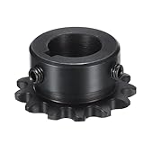 QUARKZMAN #35 Kettenrad Typ B 3/4" Bohrung 13 Zähne Einfachstrang Kettenrad Kohlenstoffstahl Keilnut Mit Klemmenschrauben