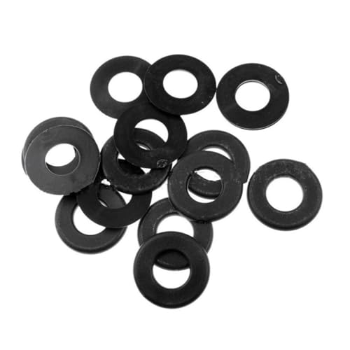 Gogogmee 16PCS Universal PVC Washers for Standard Foosball Tables Sturdy Table Football Accessories for Easy Replacement and Maintenance